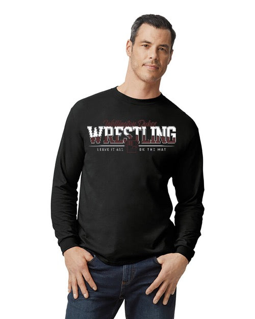 Black Leave It All On The Mat Long Sleeve T-Shirt